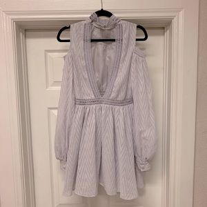 Acler Aslan Pastel Purple Dress